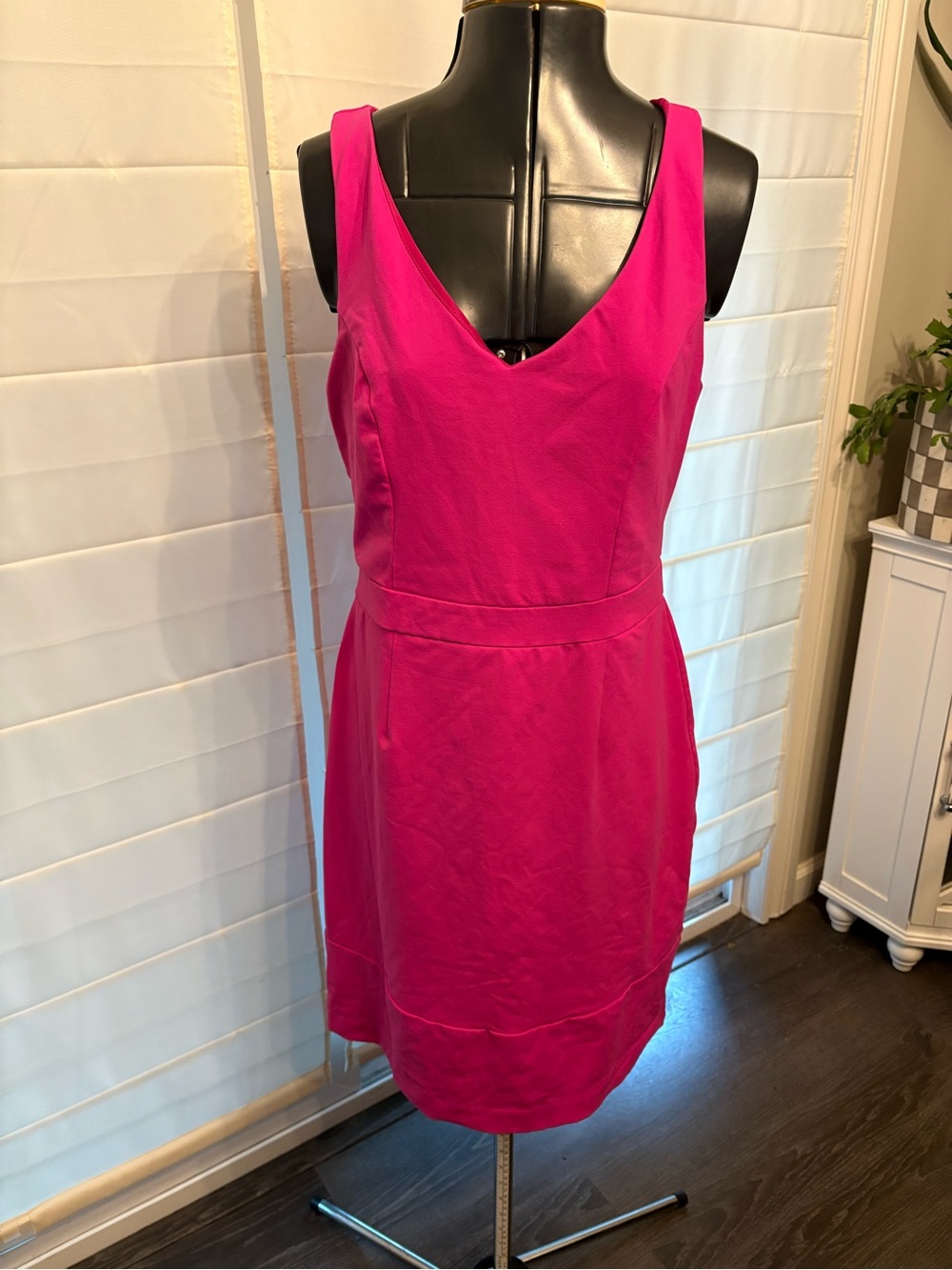 Cynthia Rowley Hot Pink Sleeveless Dress